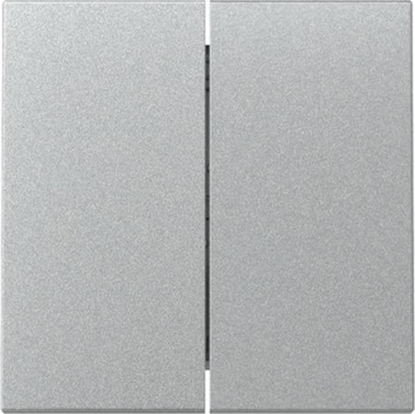 Gira 329526 System 55 Serienwippe Farbe Aluminium lackiert