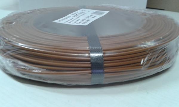 100 Meter H07V-K 1x4mm² mehrdrähtige Aderleitung, Farbe: Braun