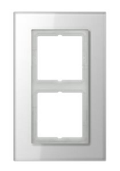 Jung LSP982GLWW Rahmen 2-fach alpinweiss LS plus ***RESTPOSTEN***