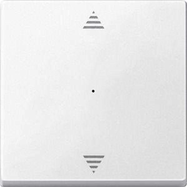 Merten MEG5215-0419 System M Wippe für Taster-Modul 1-fach (Pfeile Auf/Ab) polarweiß