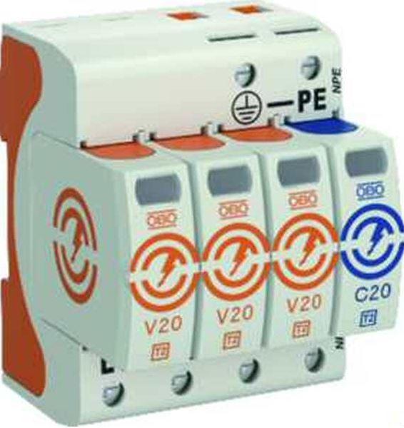 OBO SurgeController V20 V20-3+NPE-280 3polig mit NPE 280V (5095253)