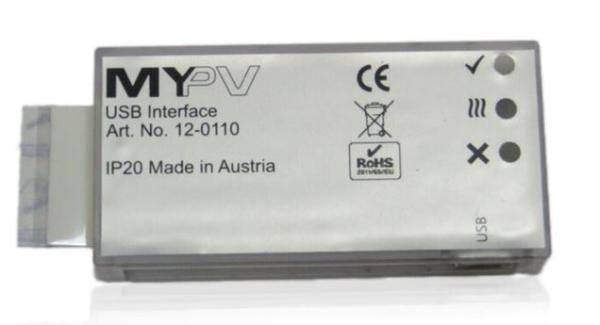 My-PV USB-Interface zur Datenauswertung am PC, für DC-ELWA Heizstab, 12-0110