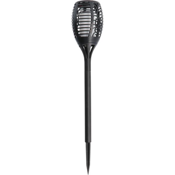 SHADA Solar-Außenleuchte Gartenleuchte mit Erdspieß - Aura 20lm 1800K IP44 schwarz (1000409)