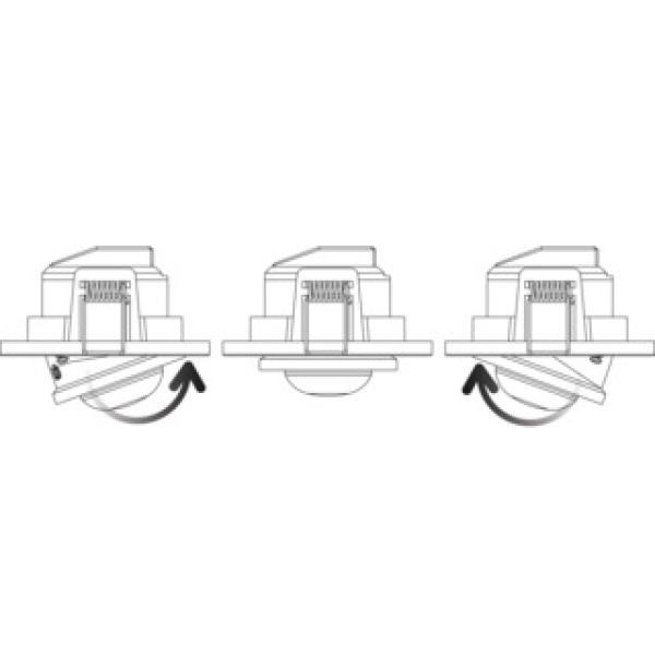 SHADA Bewegungsmelder Deckensensor - PIR 360° IP20 - Weiß (0190127)