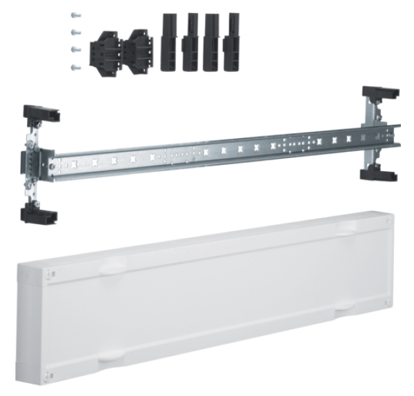 Hager UD13A1 Baustein, universN, 150x750mm, für Reihenklemmen waagerecht