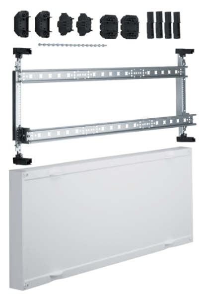 Hager UD23A1 Baustein, universN, 300x750mm, für Reihenklemmen waagerecht