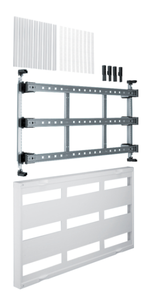 Hager UD33B1 Baustein, universN, 450x750mm, für Reiheneinbaugeräte waagerecht, 9x12 PLE