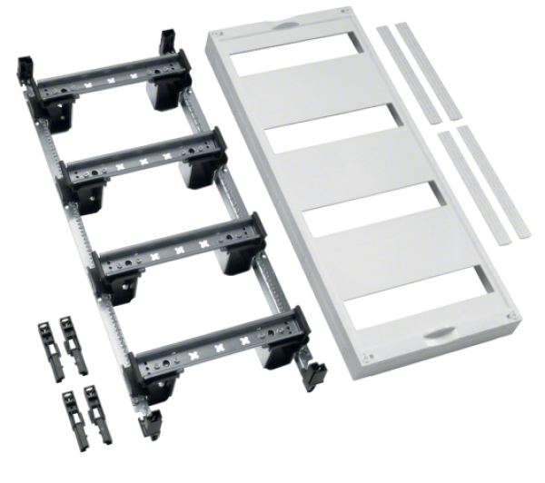 Hager UD41B1 Baustein, universN, 600x250mm, für Reiheneinbaugeräte waagerecht