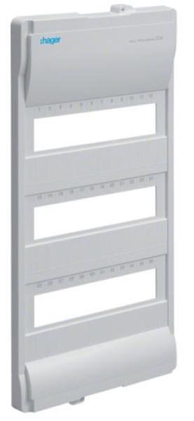 Hager VZ223N Geräteabdeckung Volta UPV/HWV 3-reihig ***RESTPOSTEN***