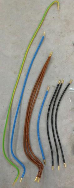 Hager Verdrahtungssatz für 3.HZ Zählerfeld 10mm², für1100mm Höhe ***RESTPOSTEN***