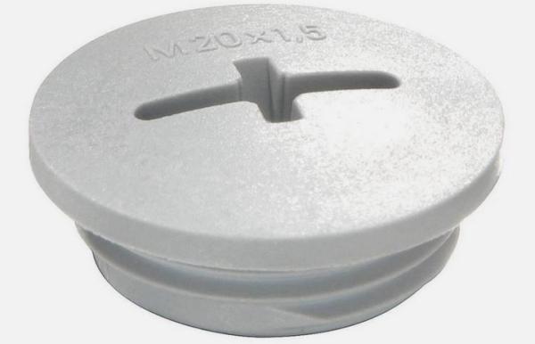 Verschlussschraube M40 lichtgrau EVSG40