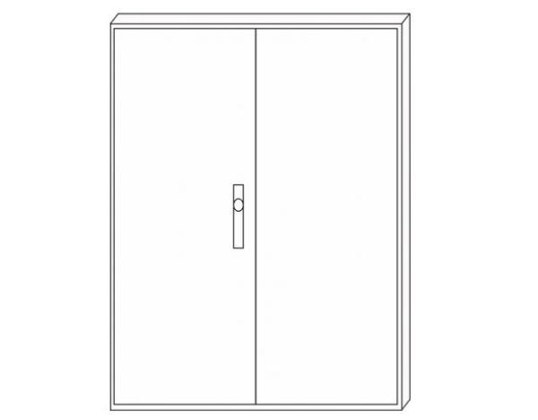 F-Tronic Wandverteiler Leerschrank ZA144 IP31 1400x1050x210mm