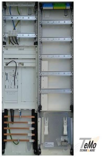 Hager Zählerschrank ZB32SET15LK 1x eHZ Zählerfeld + 1x Verteilerfeld 5-reihig 1100mm mit APZ-Raum