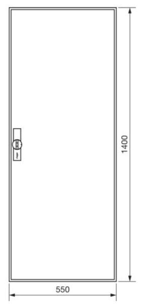 Hager Zählerschrank 2x 3.HZ Zählerfeld + 1x Verteilerfeld mit APZ, ZB52S