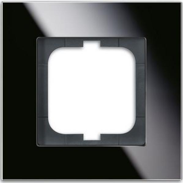 Busch-Jaeger 1721-825 Rahmen 1-fach carat Glas schwarz