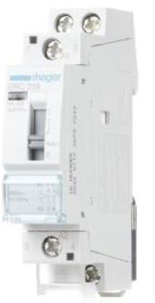 HAGER Installations-Relais ERC218 1S+1Ö 230V