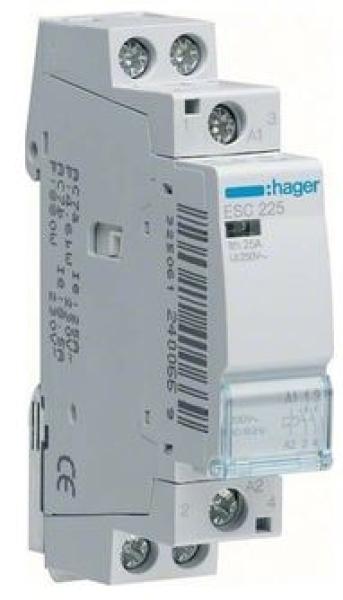 HAGER Schuetz ESC227 25A 1S+1Ö 230V