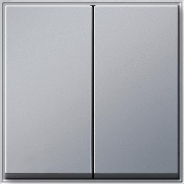 GIRA Wippe Serie (zweiteilige Wippe) 029565 TX 44 Farbe: Aluminium ***RESTPOSTEN***