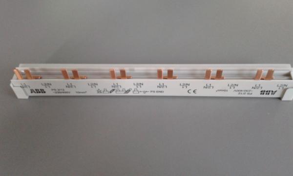 ABB Phasenschiene PS2/12 2-polig (ablängbar) 12Module