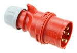 PCE CEE Stecker 5 polig 16A 6h 400V IP44 rot (015-6)