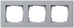 Gira 0213255 System 55 Abdeckrahmen E2 für den FLACHEN Einbau 3fach Farbe Alu ***RESTPOSTEN***