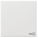 Gira 0287112 Wippe mit Tür "Schlüssel" Symbol, Flächenschalter Reinweiß glänzend ***RESTPOSTEN***