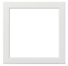 Gira 0289112 Zwischenrahmen (55x55mm) Flächenschalter Reinweiß glänzend