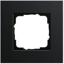 Gira 0211126 System 55 Rahmen 1-fach Esprit Aluminium Schwarz