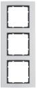 Berker 10133004 Rahmen 3-fach, B.3, Alu/anthrazit matt, Aluminium eloxiert