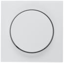 Berker 11371909 Zentralstück mit Regulierknopf für Drehdimmer S.1/B.3/B.7 polarweiß, matt