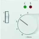 Merten 534919 Zentralplatte für Fußboden-Temp.-Regler System M polarweiss glänzend