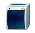 Busch-Jaeger 2601/4 W-53 Jalousieschalter 1-polig, Aufputz IP44