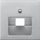 Merten 298360 Zentralplatte für UAE-Einsatz 1-fach System M aluminium edelmatt