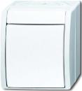 Busch-Jaeger 2601/6 W-54 Schalter Aus-/Wechsel, Aufputz IP44