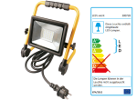 SHADA LED-Straher Baustellenstrahler 30W, 2700 Lumen, 4000K IP65, klappbar, EEC: A-A++ (0300720) ***RESTPOSTEN***