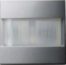 Gira 537326 System 3000 Bewegungsmelder-Aufsatz 1,1m Standard, System 55 alu lackiert