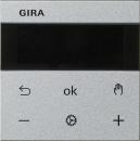 Gira 539326 System 55 Raumtemperaturregler S3000 RTR Display, aluminium lackiert