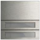Gira 5532920 System 106 Ruftastenmodul 2-fach Edelstahl