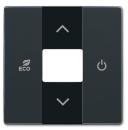 Busch-Jaeger 6235-81 Zentralscheibe future® linear für Raumtemperaturregler Busch-free@home anthrazit