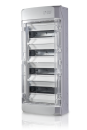 F-Tronic Aufputz Feuchtraumverteiler IP65, 4-reihig, NEPTUN48 PS mit Belüftungssystem (7270004)