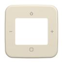 Busch-Jaeger 8252-212-101 Duro2000 Si Zentralscheibe für Digital- u. WLAN-Radio cremeweiss