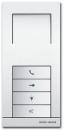 Busch-Jaeger 83210 AP-683 Türkommunikation Innenstation Audio alusilber