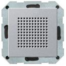 Gira 228226 System 55 Lautsprecher Unterputz-Radio Farbe Aluminium lackiert