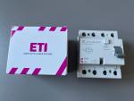 EFI-P4(R) FI-Schutzschalter Typ A unverzögert 40A 30mA 3P+N 002061512