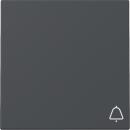 Gira System 55 anthrazit, Wippe "Symbol Klingel" 328628