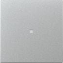 Gira 329026 System 55 Kontrollwippe Farbe Aluminium lackiert