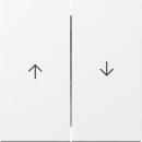 Gira 329403 System 55 Wippe für Jalousie reinweiss glänzend