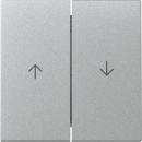 Gira 329426 System 55 Jalousiewippen Farbe Alu lackiert