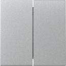 Gira 329526 System 55 Serienwippe Farbe Aluminium lackiert