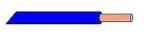 H07V-K 1x50mm² mehrdrähtige Aderleitung, Farbe: hellblau - Meterware